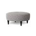 Lark Manor™ Adreon 38" Round Tufted Cocktail Ottoman Stain Resistant in Brown | 18.5 H x 38 W x 38 D in | Wayfair D6A3199D863F4D1F84F03CAEF6D074C0