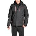 maier sports Herren Skijacke Lupus, Black, 118