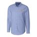 Men's Cutter & Buck Blue Syracuse Orange Stretch Oxford Big Tall Long Sleeve Button-Down Shirt