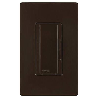 Lutron 68769 - 120 volt Brown 450 watt Single-Pole / 3-Way Incandescent / Halogen Magnetic Low Voltage Wall Dimmer Switch