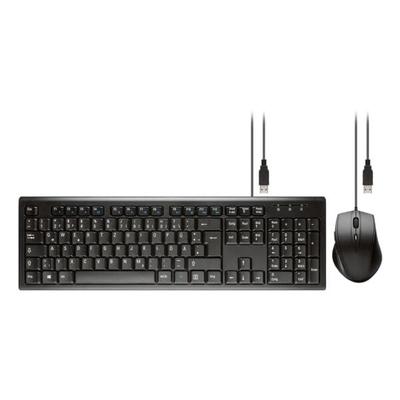 goobay USB Tastatur-Maus-Set schwarz
