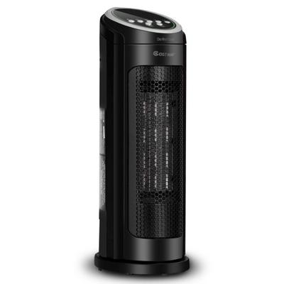 Costway 1500 W LED Portable Oscillating PTC Cerami...