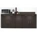 Breaktime 36" H x 90" W x 24" D Base Cabinet in Brown | 36 H x 90 W x 24 D in | Wayfair 4556