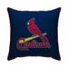 Blue St. Louis Cardinals 18" x Plush Team Logo Decorative Throw Pillow