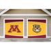 Minnesota Golden Gophers 7' x 8' 2-Piece Logo Split Garage Door Decor