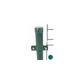 Colliers Doubles de Fixation Poteaux Ronds Vert - Lot de 6 - jarditop - Vert (ral 6005)