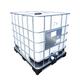 Oipps 1000 L Ltr Litre IBC Intermediate Bulk Container Tank for Water Storage Chemicals Outdoors Garden Irrigation Construction