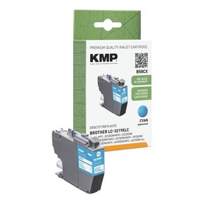 KMP Tintenpatrone ersetzt Brother »LC-3219XLC« blau Image