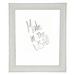 August Grove® Laly Wall Mounted Dry Erase Board Wood/Manufactured Wood in Gray | 46 H x 16 W x 1.25 D in | Wayfair LRFY2333 32826886