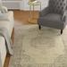 Gray/White 46.06 x 0.32 in Area Rug - Bungalow Rose Haun Oriental Grey/Ivory Area Rug Polypropylene | 46.06 W x 0.32 D in | Wayfair