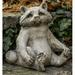 August Grove® Babb Raccoon Statue Concrete in Green | 9.75 H x 8 W x 10.5 D in | Wayfair 2A8DC2D678B34A0EAF80D158CEA53A18