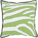 World Menagerie Morecambe Animal Linen Pillow Cover in Green/White | 20 H x 20 W in | Wayfair 8984DA665963412EBBA99F9301F2770C