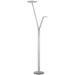 George Kovacs by Minka 71.5" Task Floor Lamp Metal in Gray | 71.5 H x 10.5 W x 10.5 D in | Wayfair P305-3-654-L