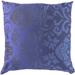 Astoria Grand Artigoran Medallions and Damask Cotton Pillow Cover Cotton in Blue | 18 H x 18 W in | Wayfair 6BE6A996297F4C9A817C766EDCEEEE79