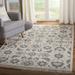 Gray 96 x 0.28 in Indoor Area Rug - Charlton Home® Adalyn Floral Hand-Tufted Wool/Cotton/Green Area Rug Wool | 96 W x 0.28 D in | Wayfair