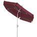 Arlmont & Co. Haley Garden Tilt 7.5' Market Umbrella Metal in Red | Wayfair 2C9B4986227E4E1BA510D4C547FC4A9F