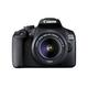 Canon EOS 2000D BK 18-55 is + SB130 + 16GB EU26 SLR Camera Kit - 24.1MP CMOS 6000 x 4000P - Black - Digital Cameras (24.1MP, 6000x4000P ixel, CMOS Full HD, Black)