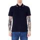 Armani Exchange Men's Double Stripe Polo Shirt, Blue (Navy 1510), Large