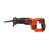 Black and Decker - Scie sabre sans fil 18 v débattement 22 mm lame de 15 cm sans batterie ni