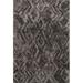 Gray 60 x 0.63 in Area Rug - Justina Blakeney x Loloi Caspia Geometric Hand Tufted Charcoal Area Rug Polyester | 60 W x 0.63 D in | Wayfair