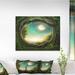 East Urban Home 'Enchanted Dark Forest' Graphic Art Canvas/Metal in Green | 20 H x 40 W x 1 D in | Wayfair 2219E297EE394875A9DB302EEA065A2E