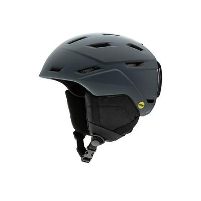 "Smith Helmets Mission Mips Snow Helmet - Men's Matte Charcoal Small Model: H19-MSMCSMMIPS"