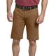 Dickies Men's Tough Max Carpenter Short Work Utility, Stonewashed Brown Duck, 34