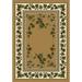 Yellow 91 x 0.38 in Area Rug - August Grove® Gleason Floral Tufted Maize Area Rug Nylon | 91 W x 0.38 D in | Wayfair