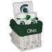 White Chad & Jake Michigan State Spartans Personalized Small Gift Basket