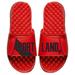 Youth ISlide Red Portland Trail Blazers Statement Jersey Split Slide Sandals