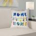 East Urban Home Centeno Home Sweet New York Pillow Case in, Spun Polyester/Pillow Case Polyester | 20 H x 20 W x 1.5 D in | Wayfair