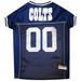 NFL AFC South Mesh Jersey For Dogs, X-Small, Indianapolis Colts, Multi-Color