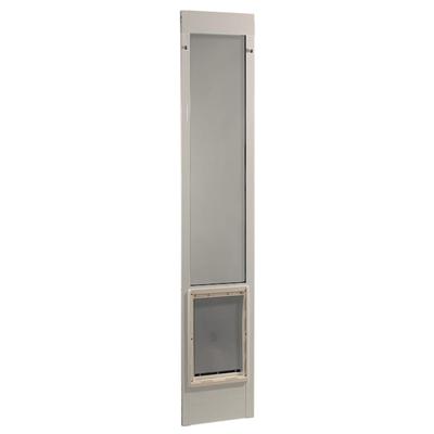 Perfect Pet 80'' Pet Patio Door in White, 18.75IN x 1.875IN x 77.625IN