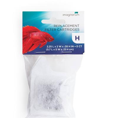 Imagitarium Replacement H Mini Filter Cartridges, Pack of 3
