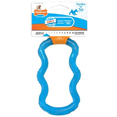 Nylabone Puppy Chew Toy Teething Toy for Puppies X-Small/Petite - Up to 15 lbs., 1 Count