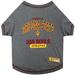 NCAA PAC 12 T-Shirt for Dogs, Large, Arizona State, Multi-Color