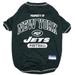 NFL AFC East T-Shirt For Dogs, X-Small, New York Jets, Multi-Color