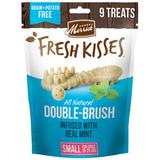 Fresh Kisses Mint Breath Strips Dental Dog Treats for Small Breeds Upto 15-25 lbs., 5.5 oz., Count of 9, 9 CT