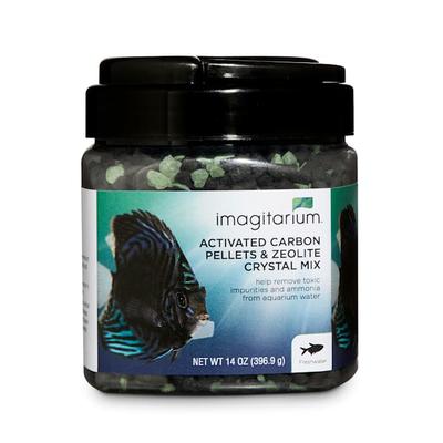 Imagitarium Activated Carbon Pellets & Zeolite Crystal Mix, 14 oz.