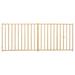 ExtraWide Swing Pet Safety Gate for Dogs, 24" H, Natural Wood
