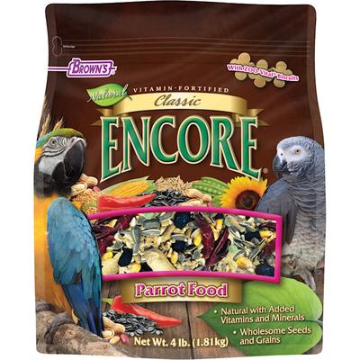Brown's Encore Classic Parrot Food, 4 lbs.