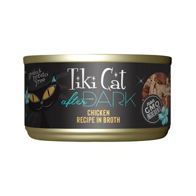 Tiki Cat After Dark Chicken Wet Cat Food, 2.8 oz., Case of 12