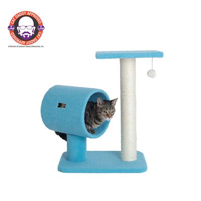Armarkat Classic Real Wood Cat Tree Model B2501 Sky Blue, 26" H