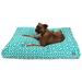 Pacific Aruba Rectangle Pet Bed, 50" L x 42" W, X-Large, Blue