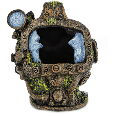 Imagitarium Resin Detailed Diver Helmet Aquatic Decor
