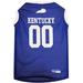 NCAA Mesh Basketball Jersey for Dogs, X-Large, Kentucky Wildcats, Multi-Color