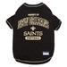 NFL NFC South T-Shirt For Dogs, X-Large, New Orleans Saints, Multi-Color