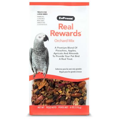 ZuPreem Real Rewards Orchard Mix Treats for Large Birds