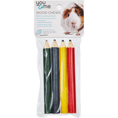 You & Me Pencil Wood Chews, 0.81 oz