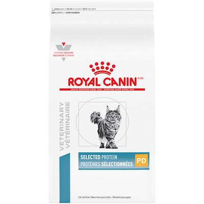 Royal Canin Veterinary Diet Selected Protein Adult PD Dry Cat Food with Pea and Duck, 17.6 lbs.